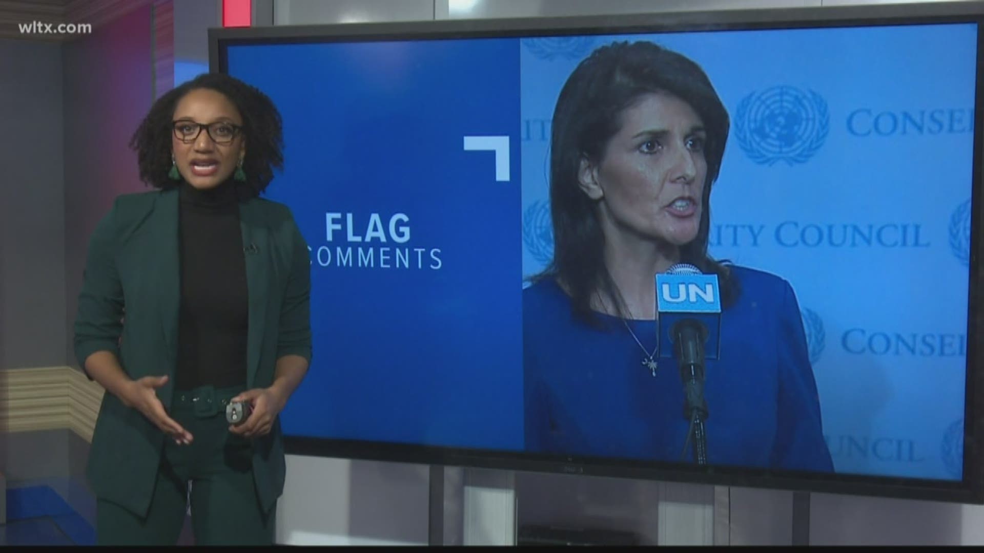 Haley told conservative political commentator and Blaze TV host Glenn Beck that the flag had meant “service, and sacrifice and heritage” to some in South Carolina.