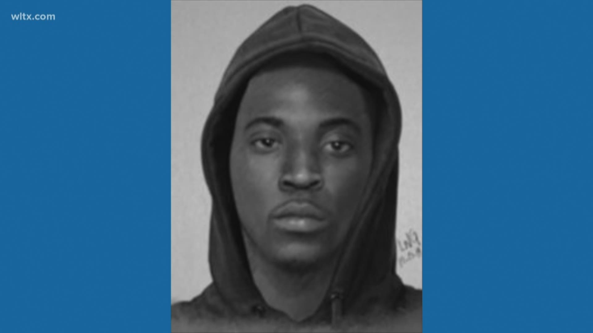Columbia Police have released a sketch of a possible suspect in a shooting at the Reserve at Riverwalk Apartments.