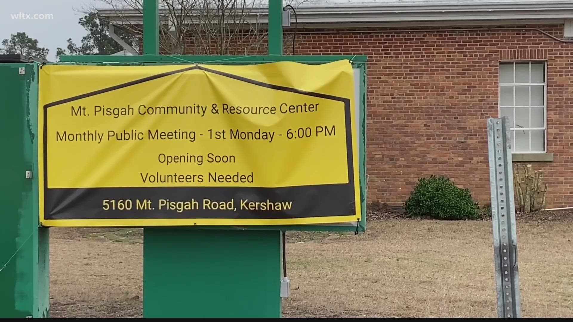 The former Mt. Pisgah Elementary school is entering it's final stages before it becomes the community and resource center.