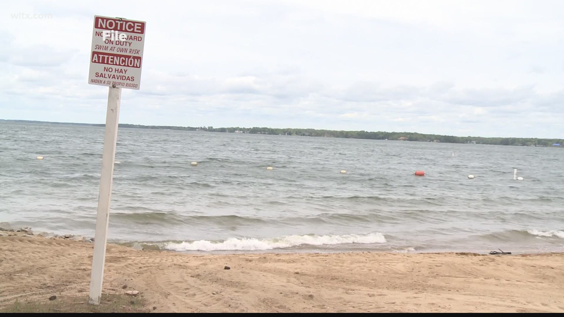 According to officials, the beach will remain closed at this time because of safety guidelines.