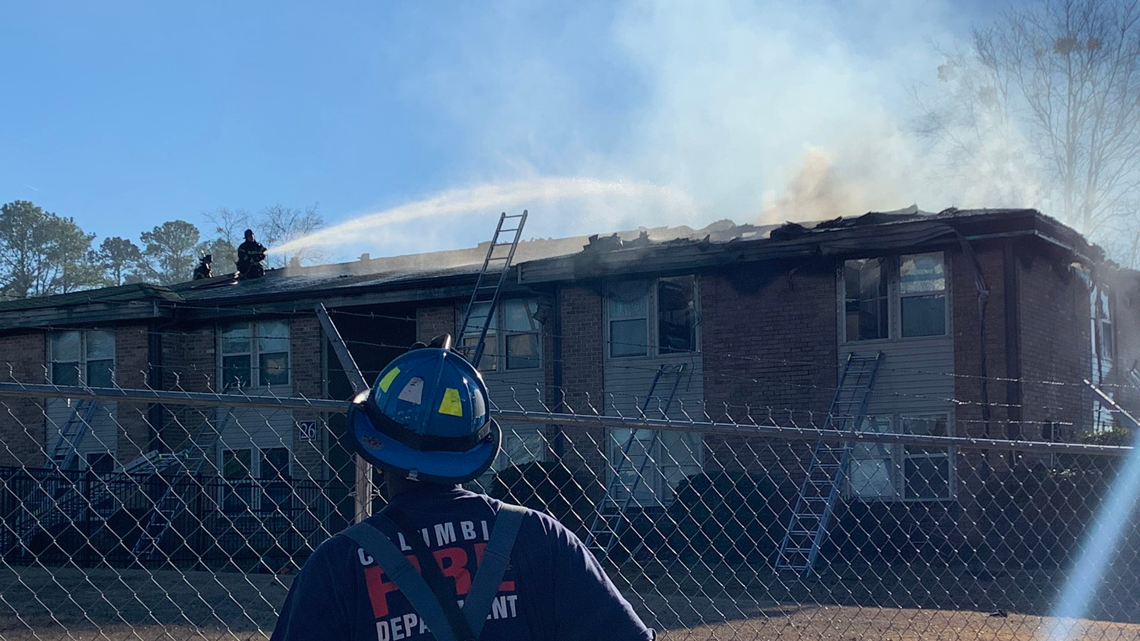 33 people displaced after apartment fire in North Columbia | wltx.com