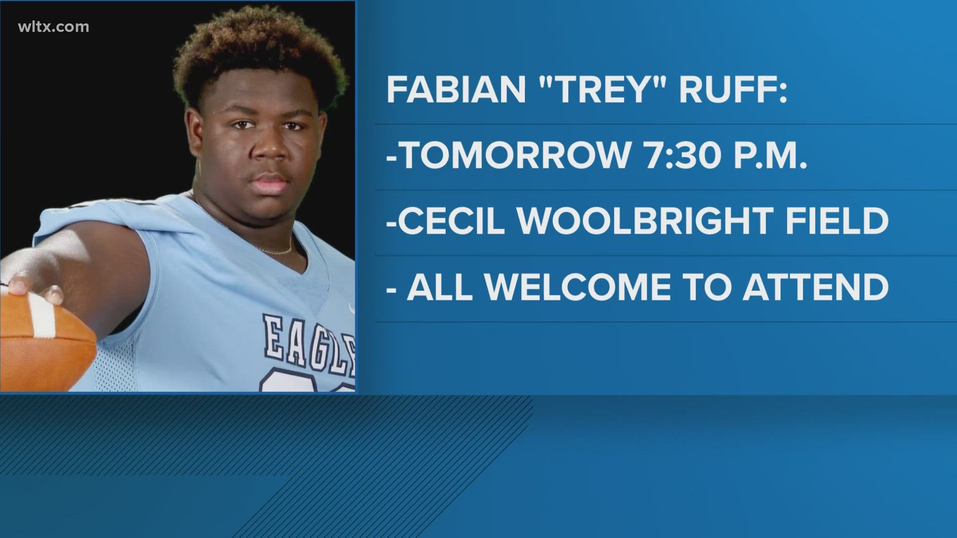 Fabian "Trey" Ruff, 17, died suddenly at his home.