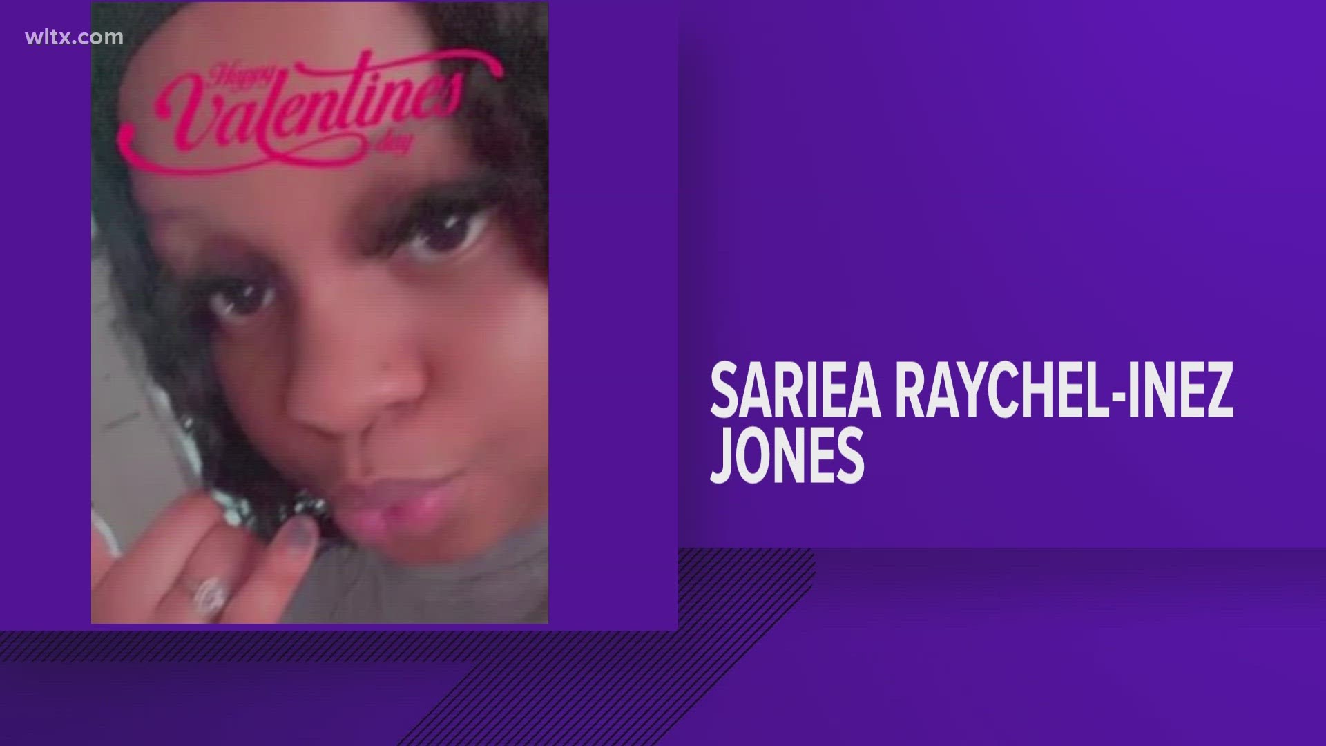 Sariea Raychel-Inez Jones was last seen on around 8 p.m. after leaving her home on Calhoun Street.