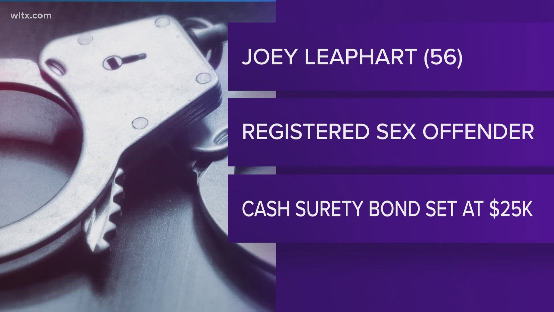 Joey Leaphart, 50, allegedly exposed himself in public at the intersection of Maple and Millwood Avenue according to police. 