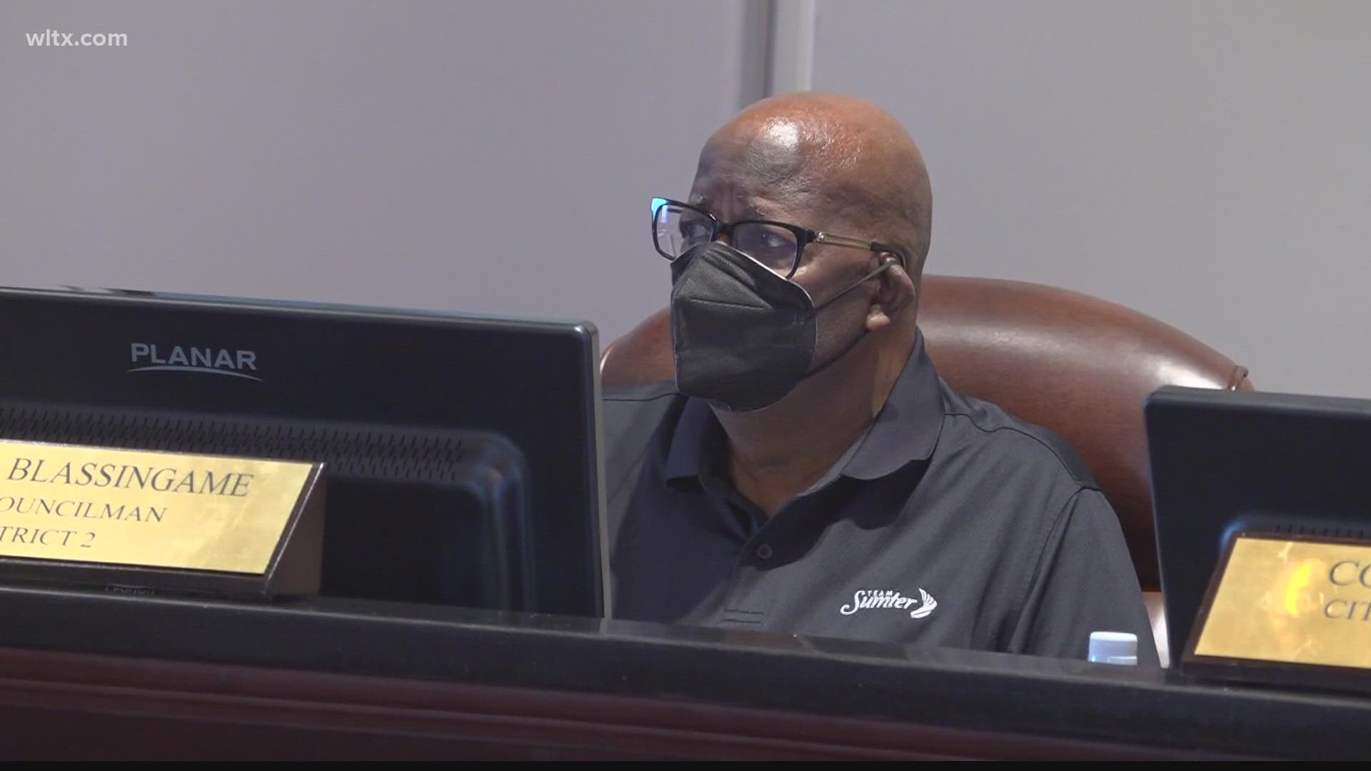 The city is asking, but not mandating, that residents wear masks indoors.