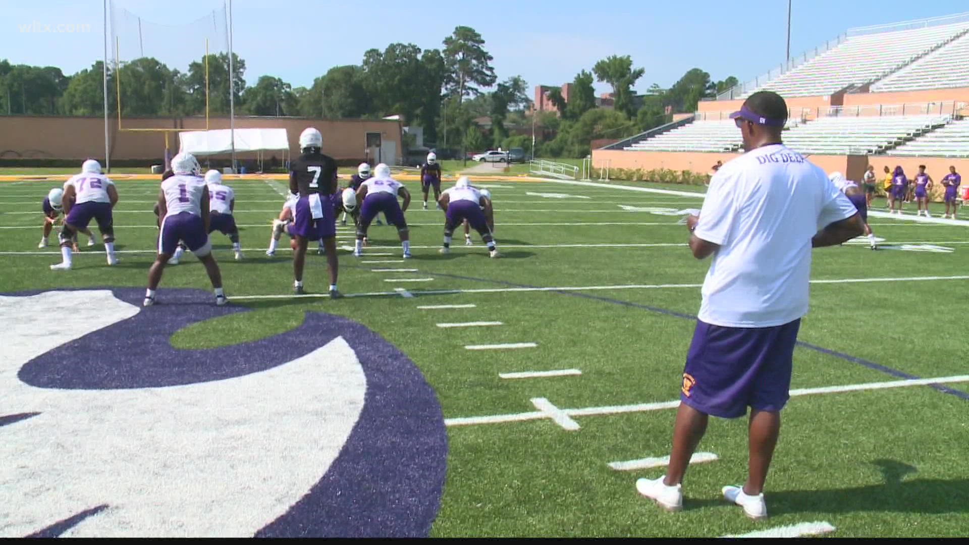 After roughly 18 months on the job, Chennis Berry is getting his team ready for the 2021 season opener on September 4 against Allen.