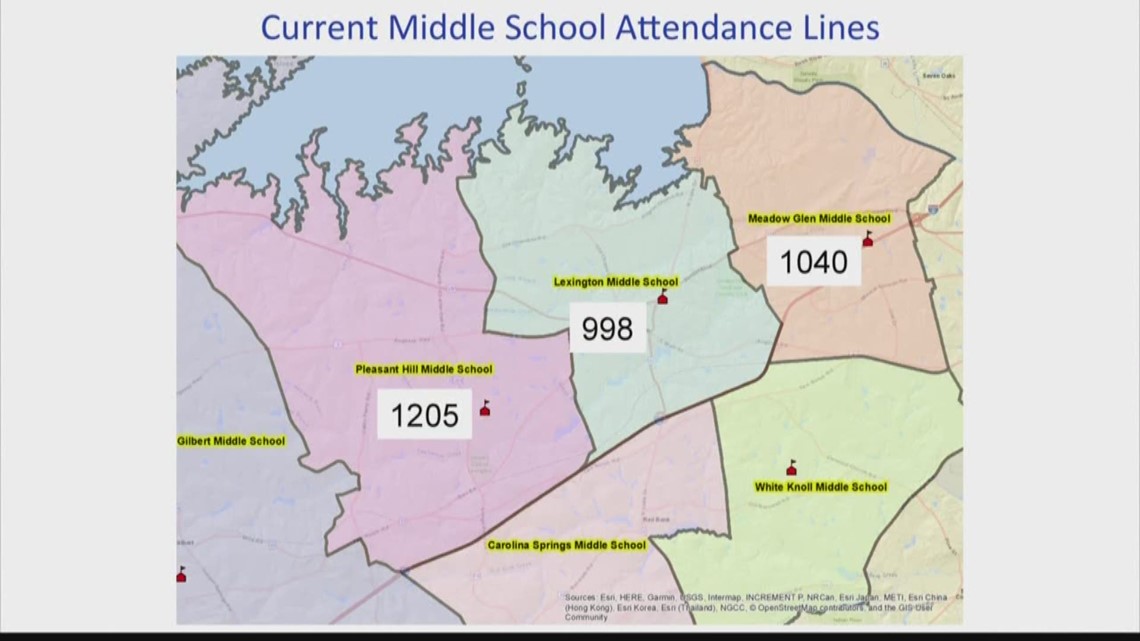 Lexington District One school zoning