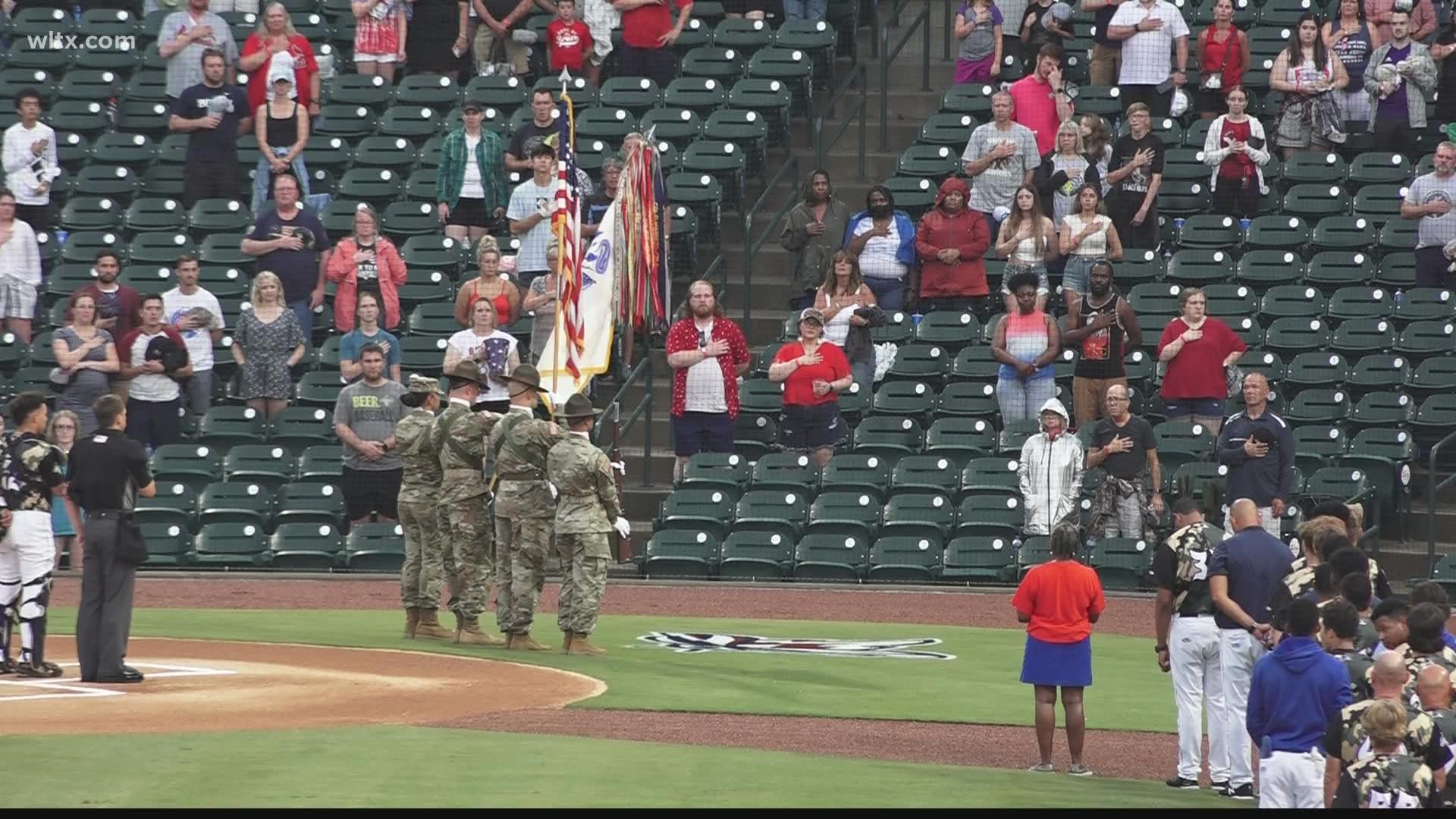 Thousands went out to the ballpark in Columbia for the July 4th celebration at Segra Park.
