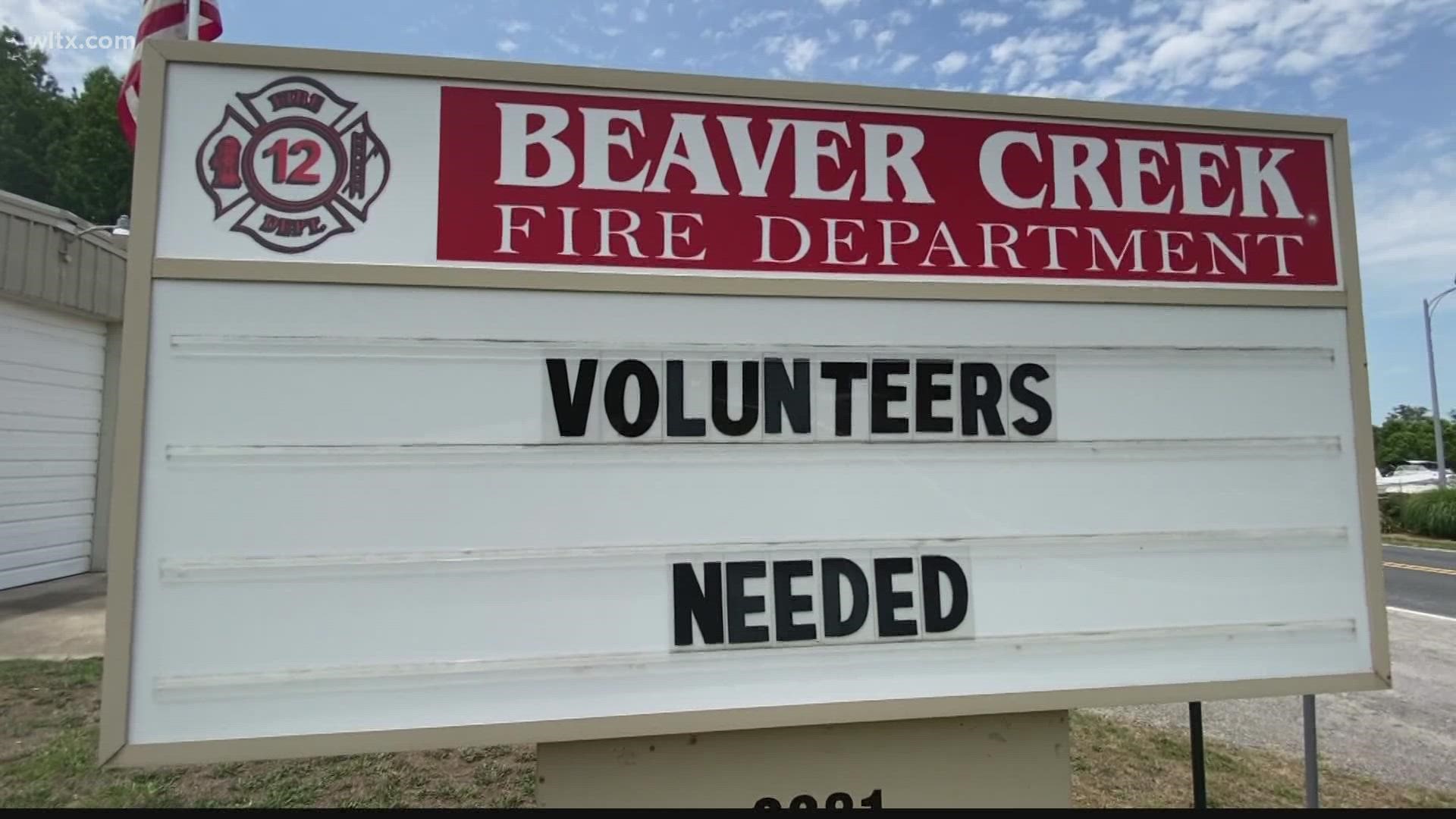 A plea for volunteer firefighters from the Kershaw chief saying that most of the stations in the county rely heavily on volunteers.