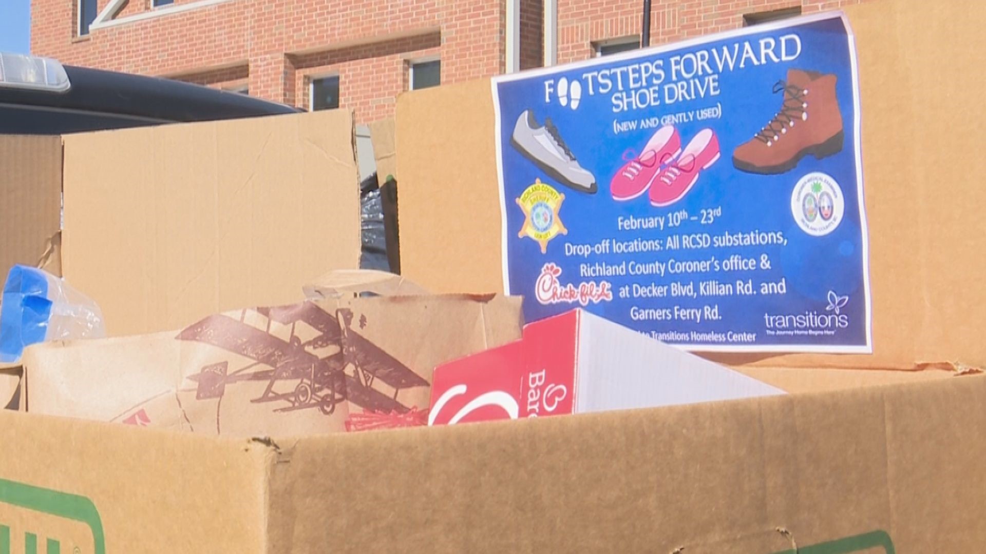 Muchneeded shoe donations land at Transitions Homeless Center