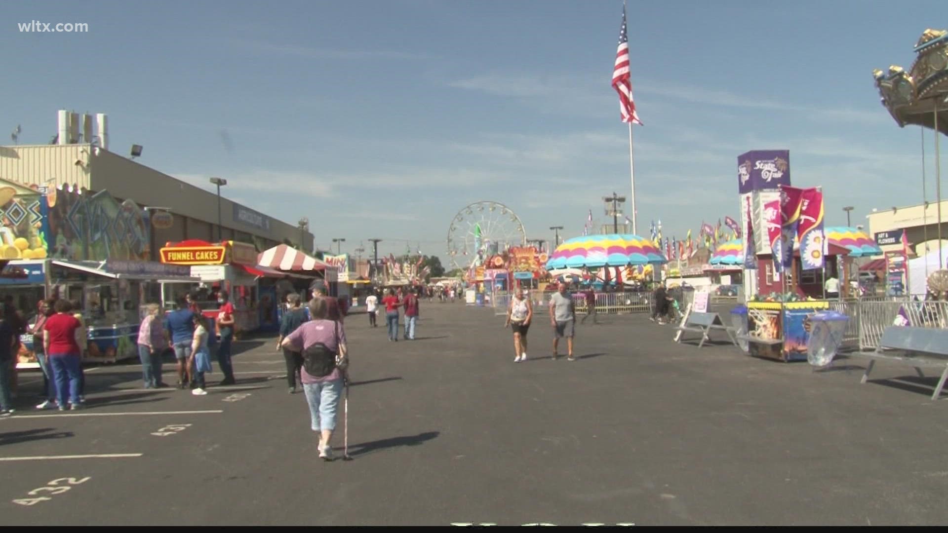 The South Carolina State Fair is welcoming back thousands of fans after having no in-person event in 2020.