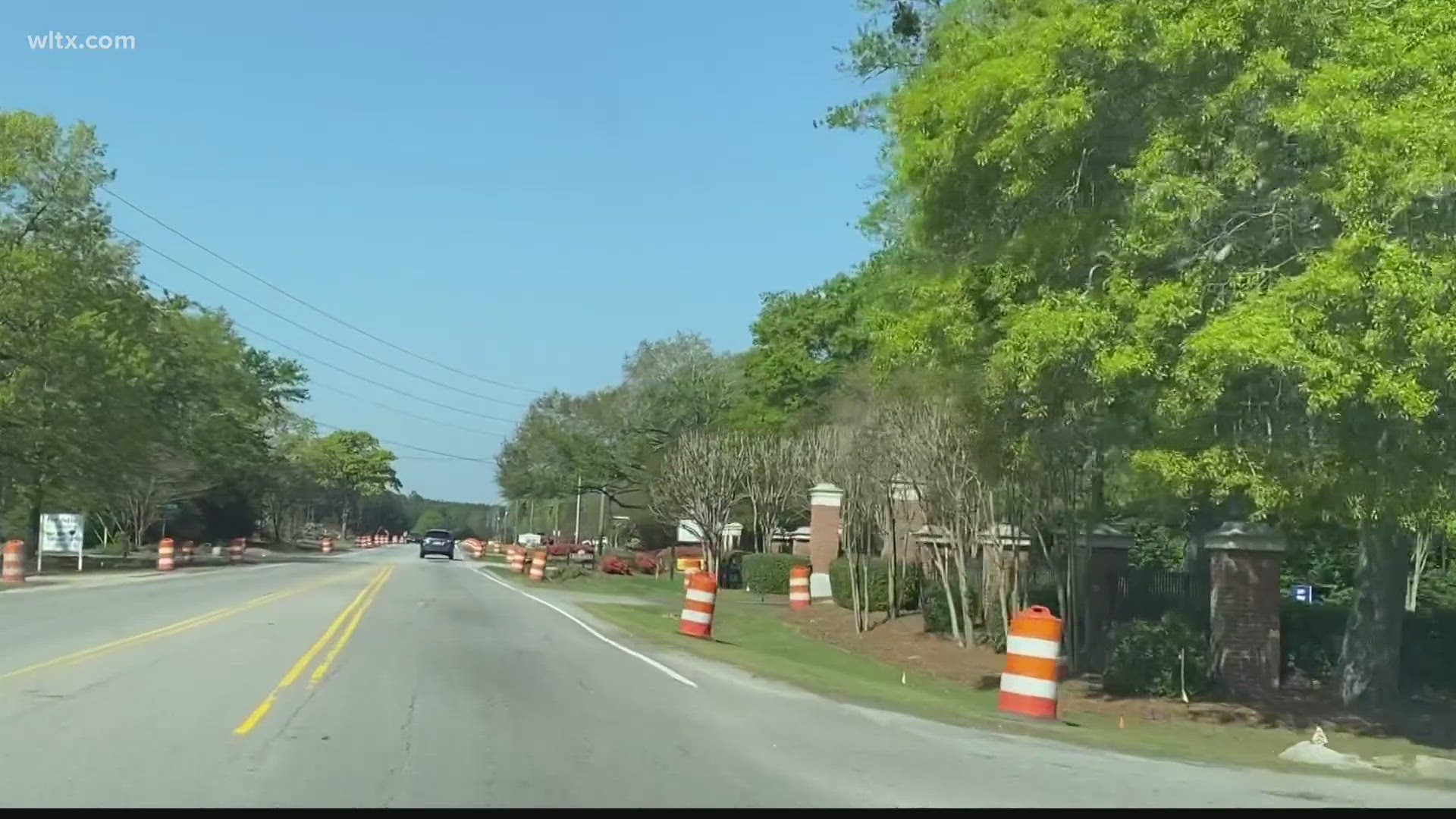 Construction is scheduled to being today along Blythewood road.