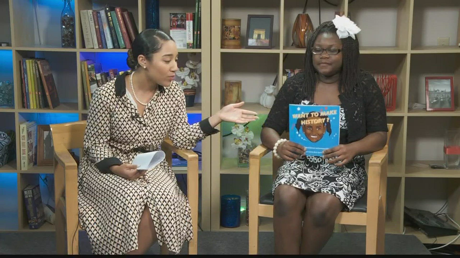 We love to read at News 19. Whitney Sullivan introduces us to a young author.