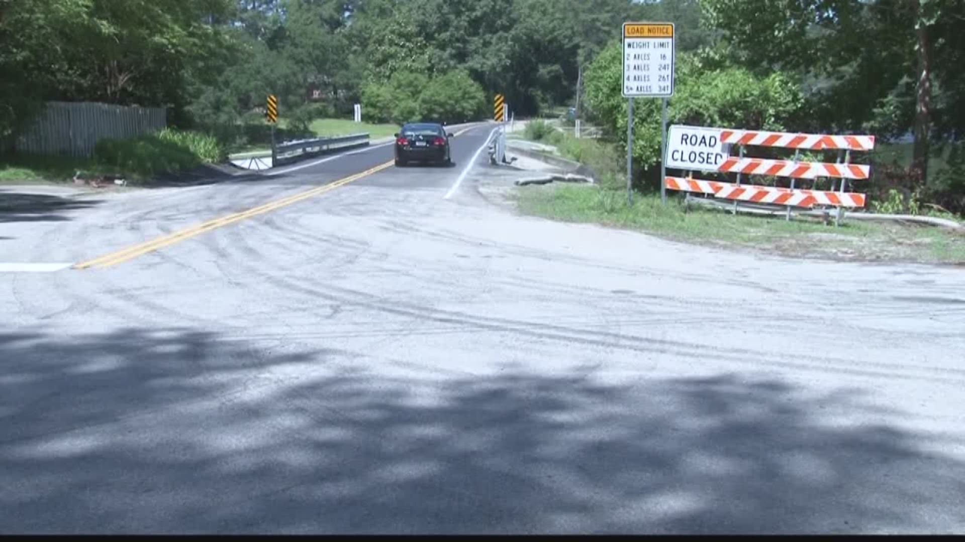 A bridge in Forest Acres has reopened after the October 2015 flood.