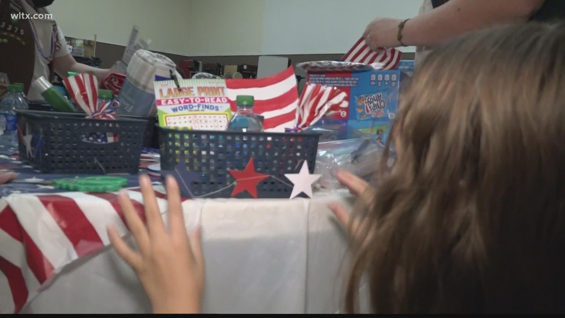 On Veterans Day, Girl Scouts Troop 3375 honored America's Veterans by coming up with a way to make them feel special.