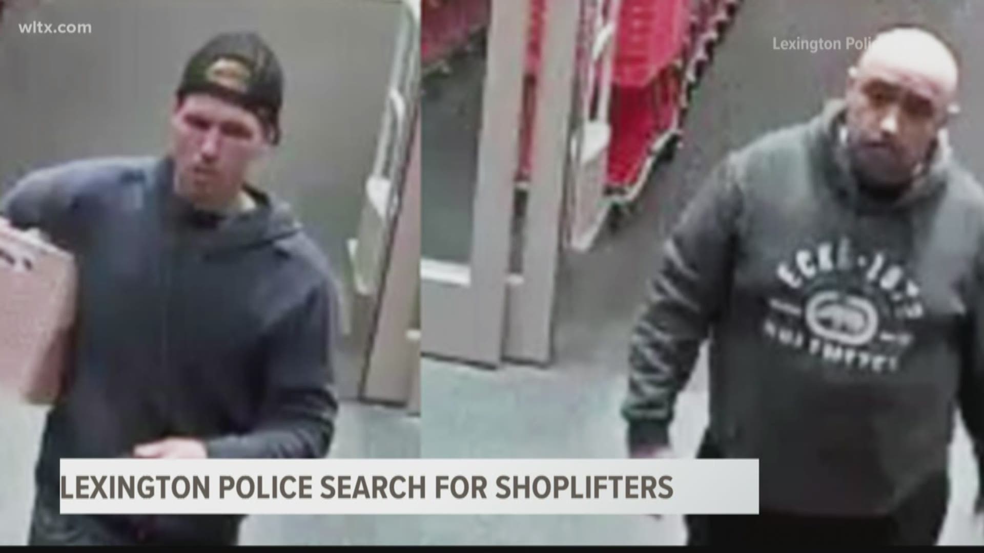 Two men allegedly took items from Target on Sunset Boulevard.