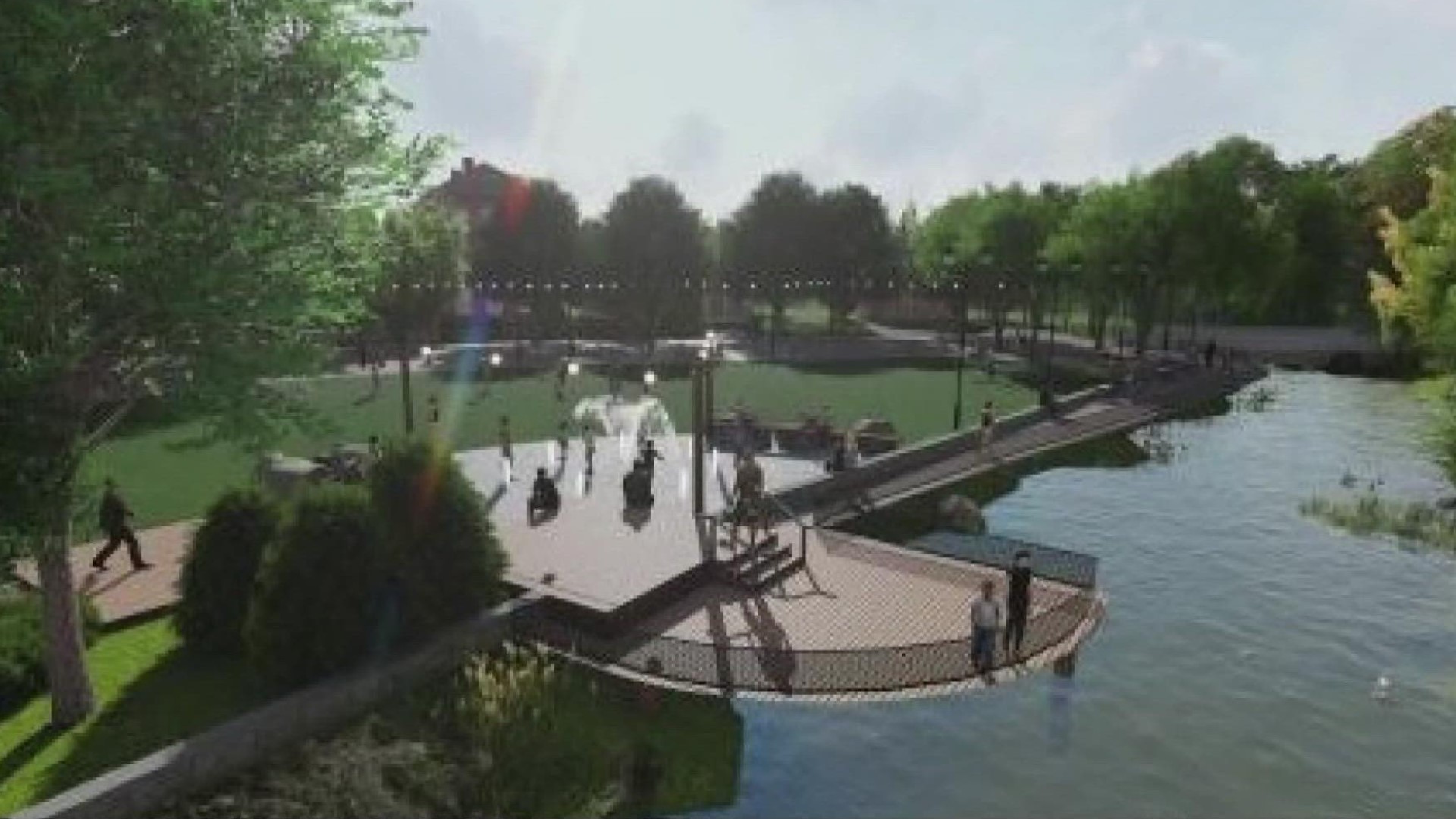 City leaders are sharing plans for a new park in the heart of Forest Acres, along Forest Lake Place drive behind the former Zoe's and Forest Lake Fabrics.