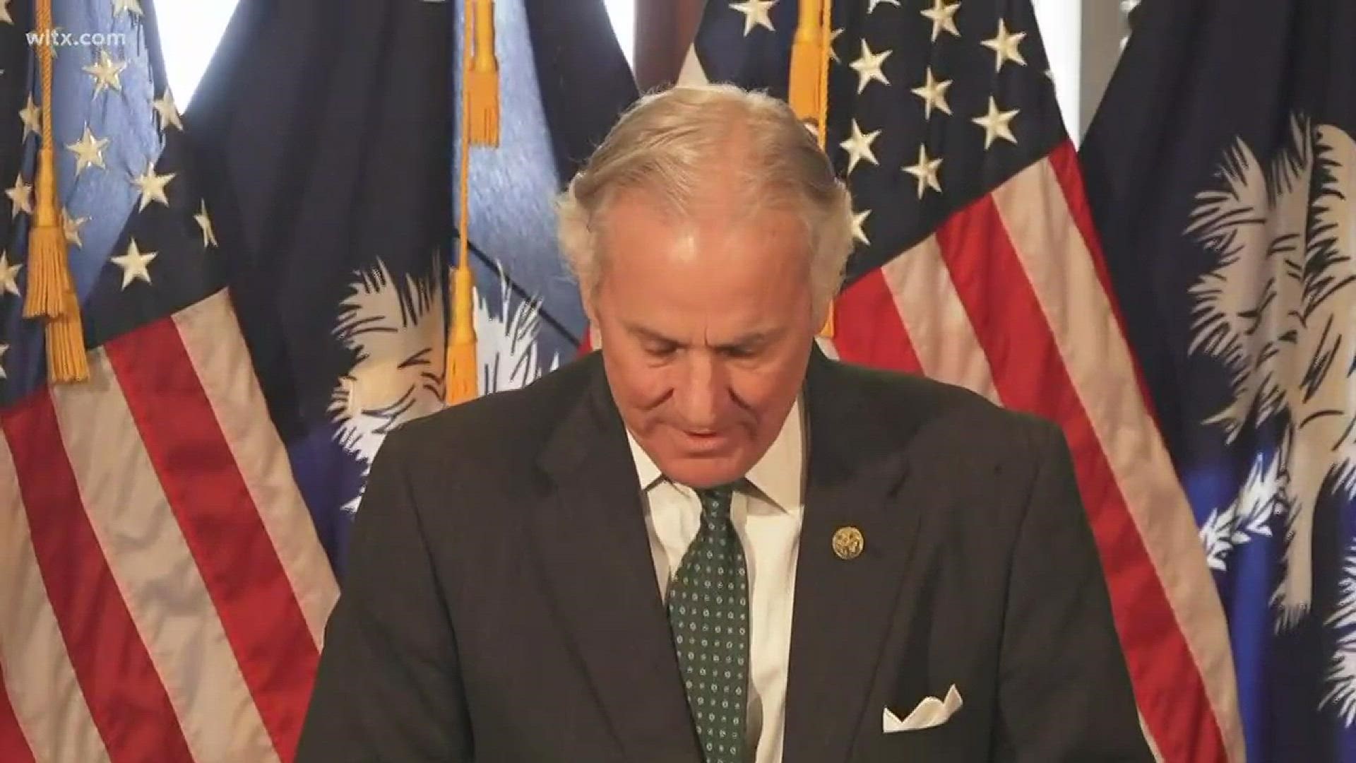 South Carolina Gov. Henry McMaster is calling for pay raises for state employees and a tax rebate for most filers using a state surplus.