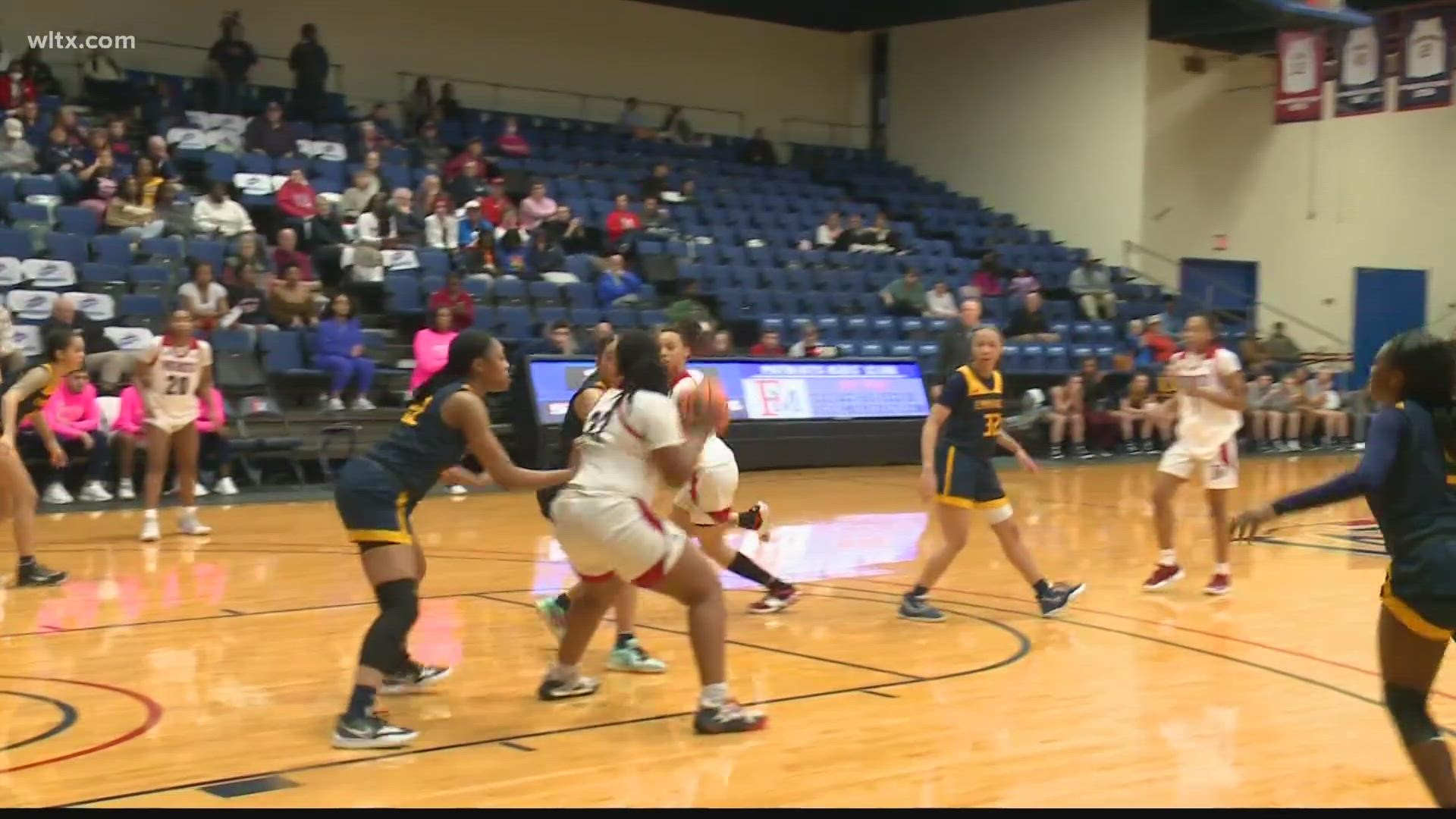 Lauryn Taylor, Spring Valley product, is putting together quite the junior season for the Francis Marion University Patriots.