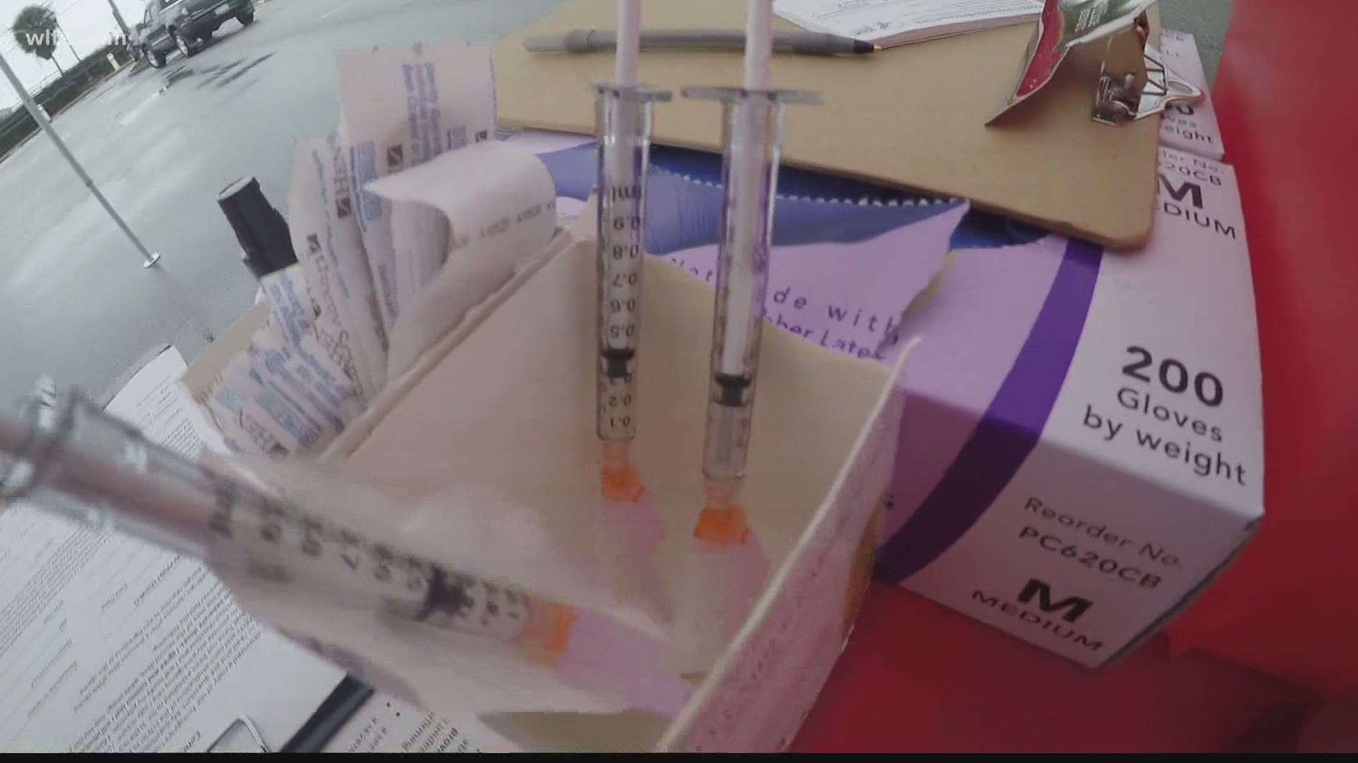 South Carolina's health agency says they're seeing high demand for COVID-19 vaccination appointments.