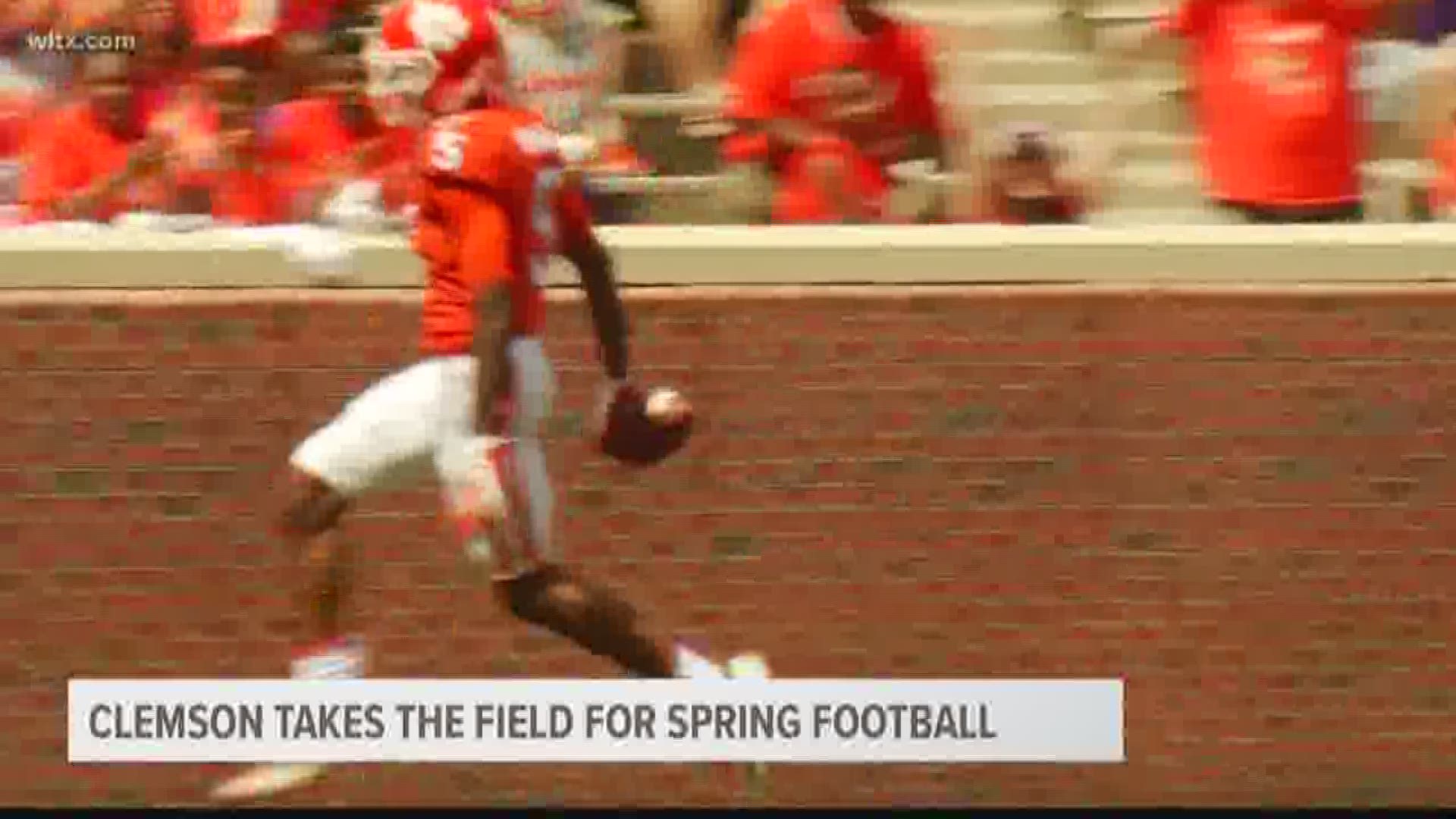 The Clemson Tigers held their annual Orange and White spring football game and both sides of the ball shined in April. But still a lot of work and positions to finalize before the season opener in September. Dabo Swinney talks about what he saw in Death V