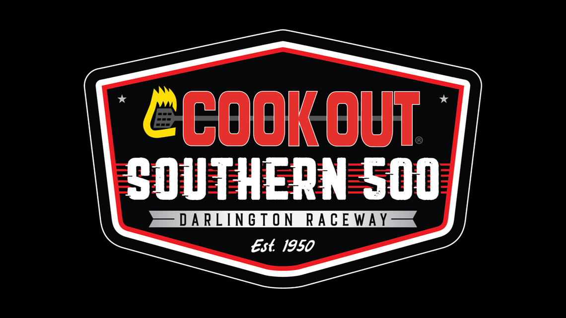 Cook Racing Logo Cookout named title sponsor for NASCAR'S Southern 500 | wltx.com