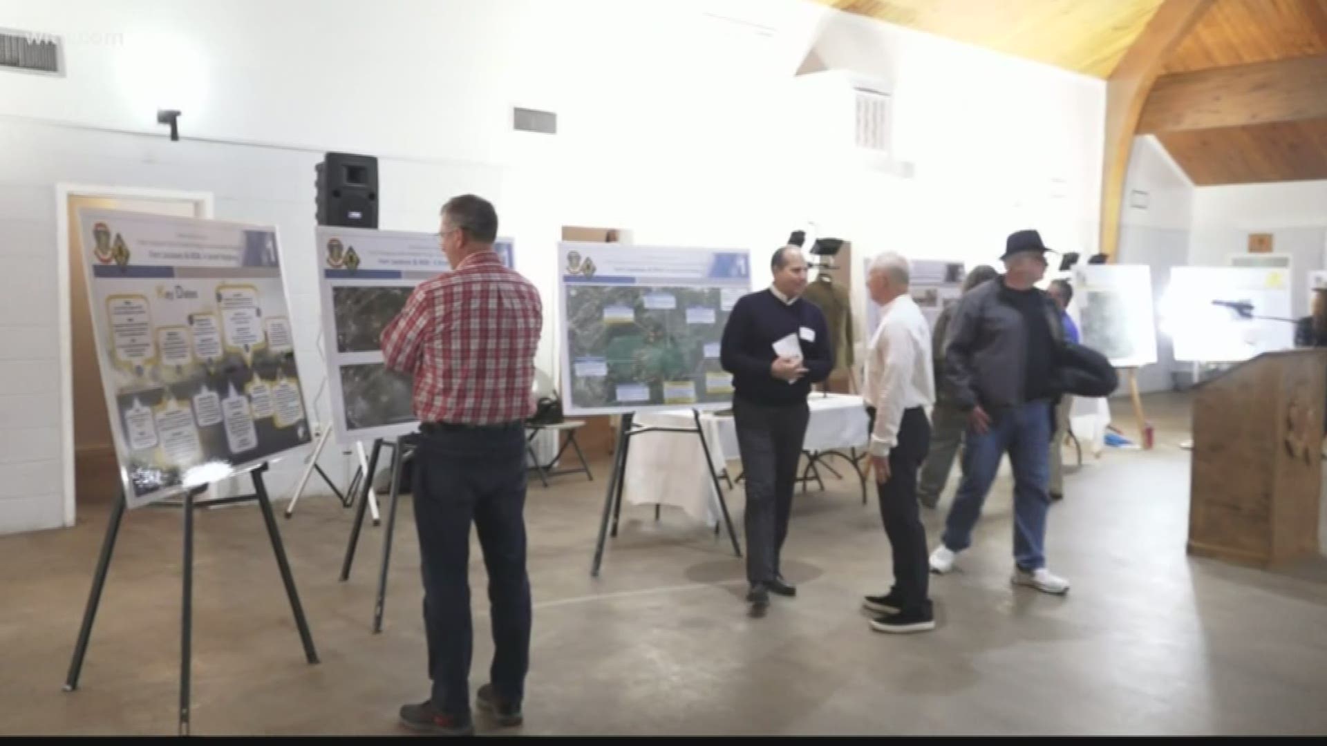 Residents living near Ft. Jackson were invited to an open house to discuss a chemical found in groundwater from the use of explosives