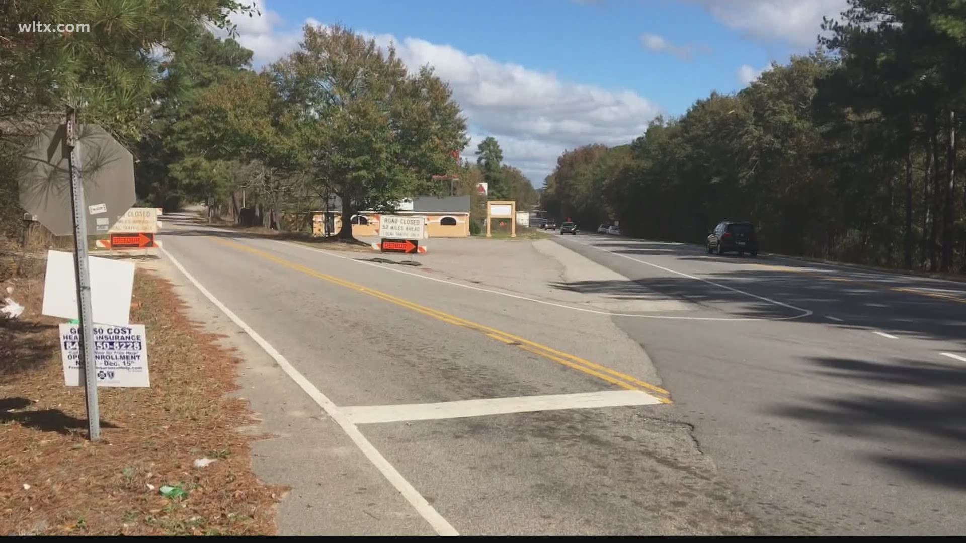 Richland County Deputies are investigating why the child on the road