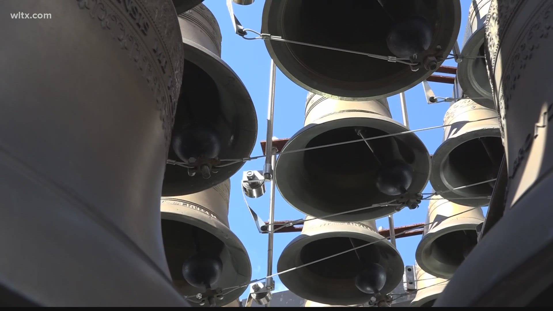 35 bells traveled this year to the South Carolina State Fair for the first time this year.