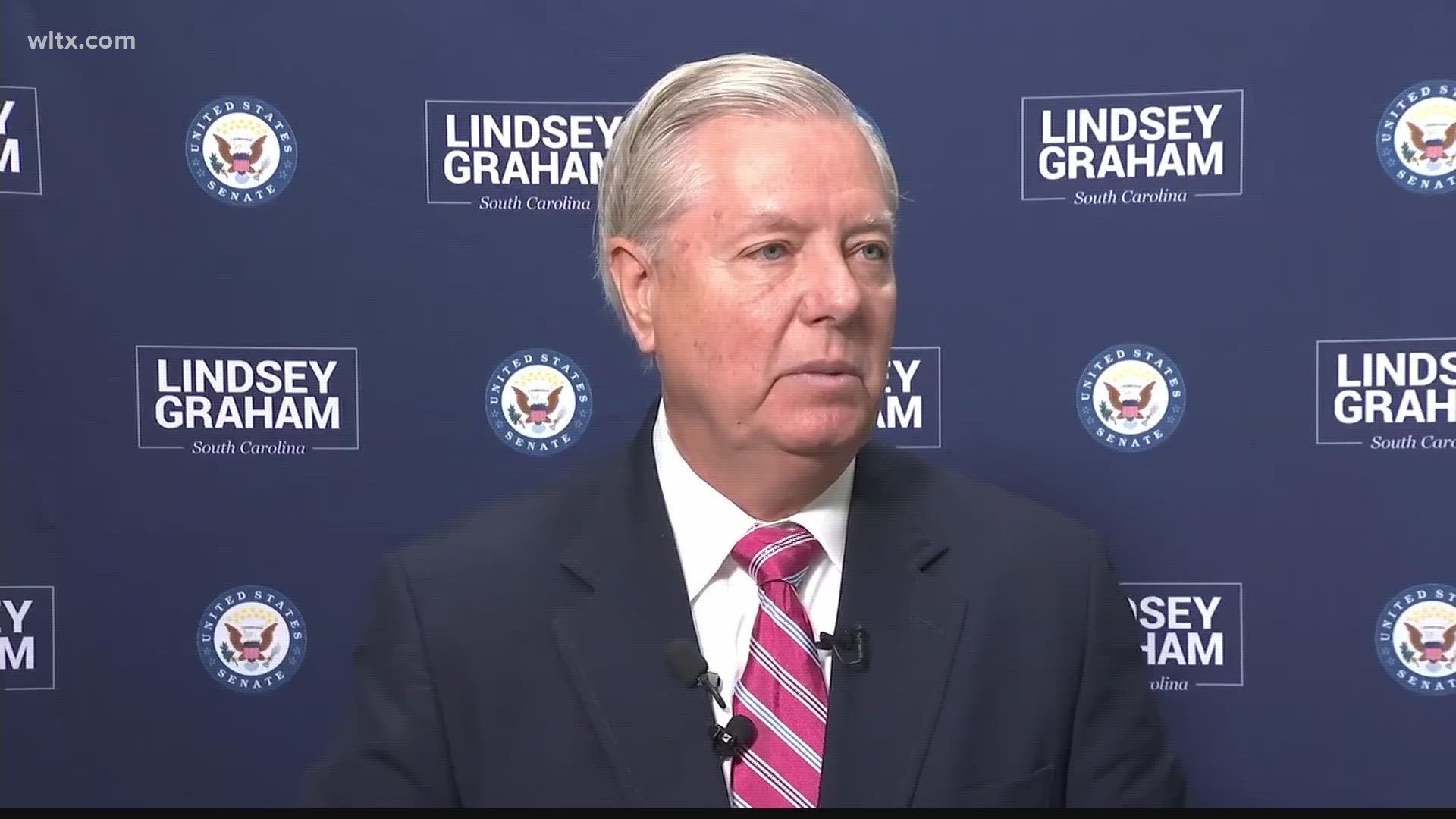 Russia's Interior Ministry on Monday issued an arrest warrant for U.S. Sen. Lindsey Graham following his comments related to the fighting in Ukraine.