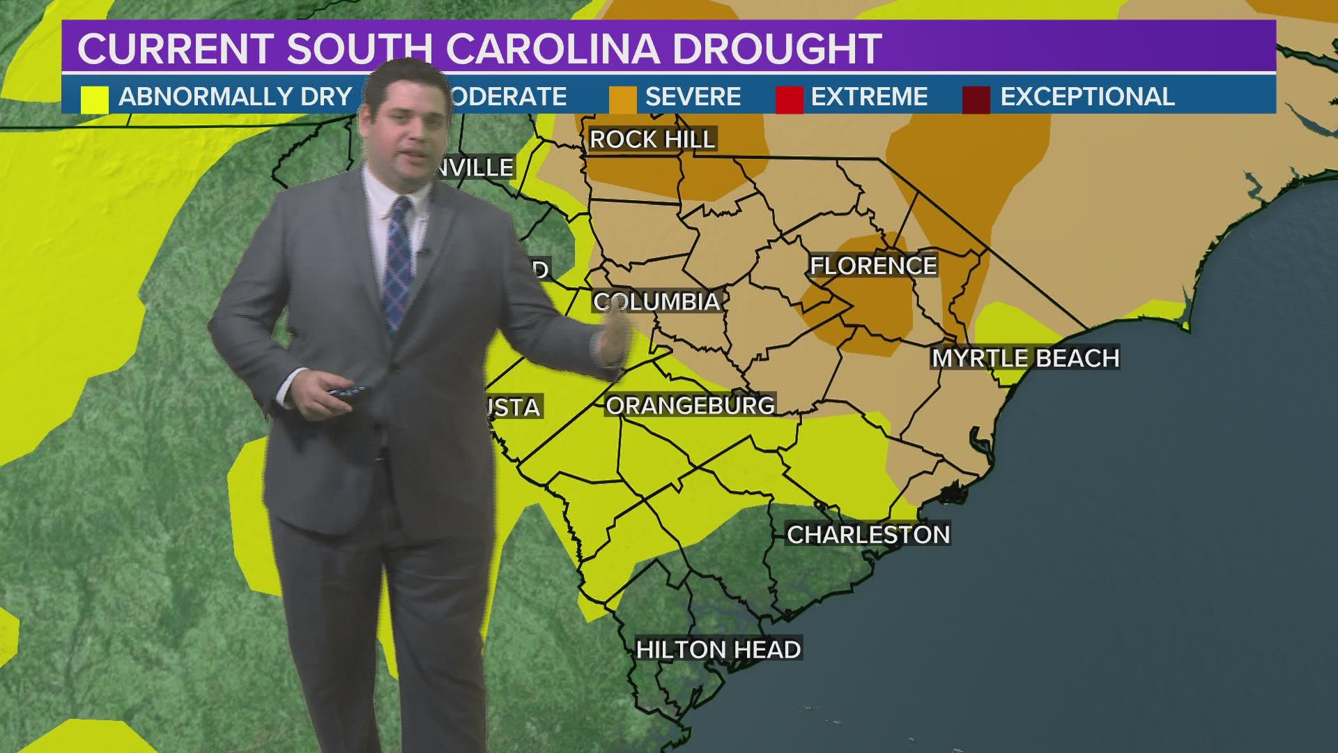 Rain is finally back into the forecast. Let's break down what the Midlands can expect.