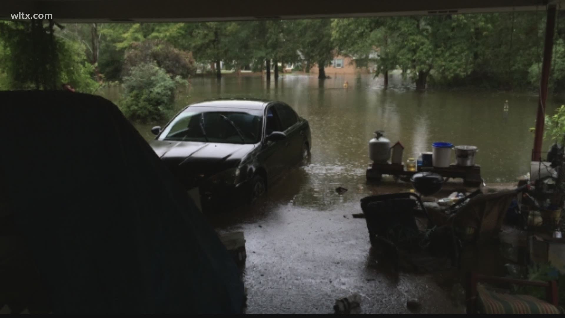 Patrick Moore, "I'm scared every spring when it comes, every spring when I see any rain and it's going to be over 4 inches I start picking stuff up off the carport."