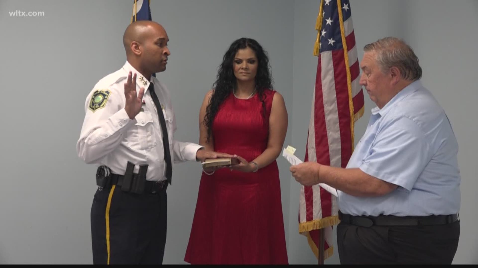 The town of Pine Ridge in Lexington county has a new police chief.   