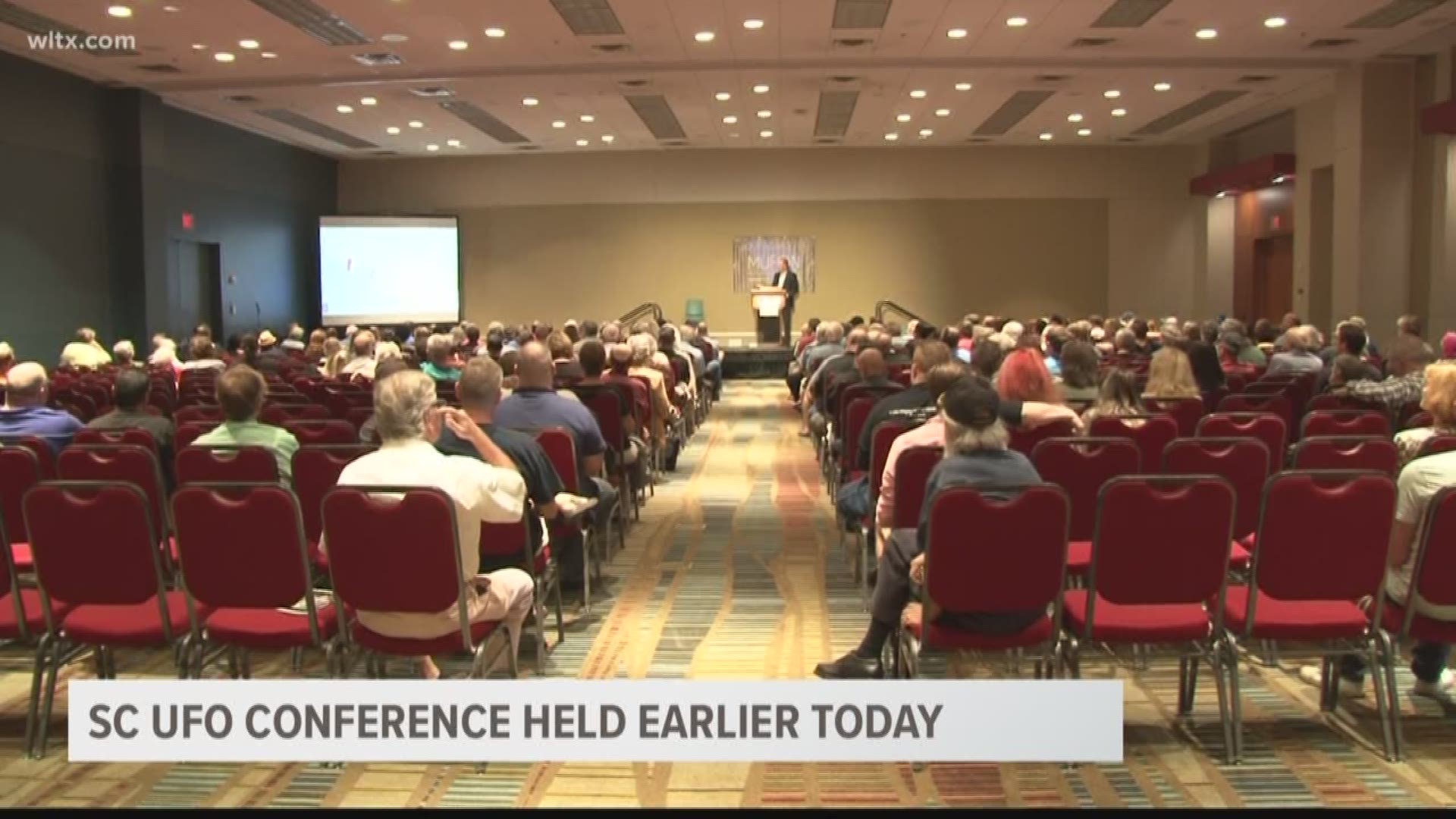 Dozens came out to the Columbia Convention Center for the first UFO Conference in South Carolina.