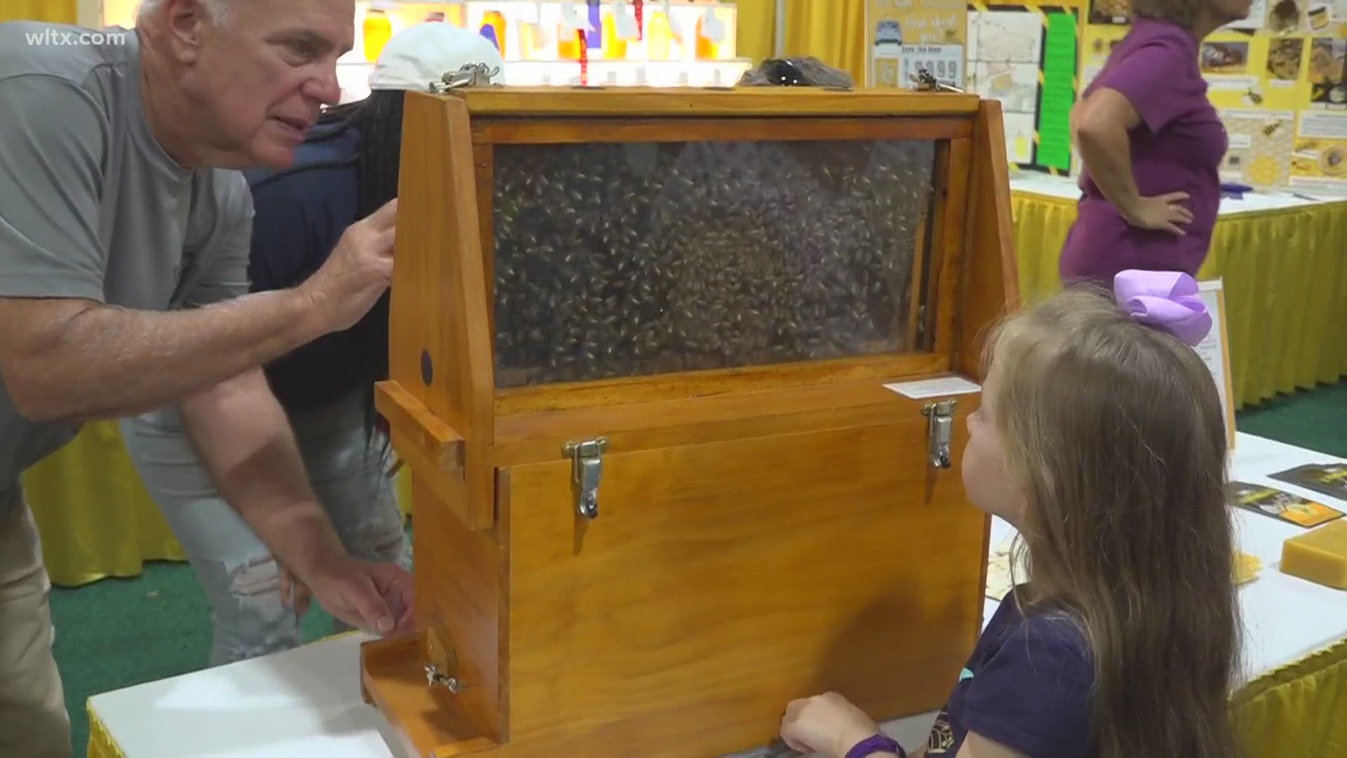 Master Beekeeper Larry Coble explains the importance of bees.