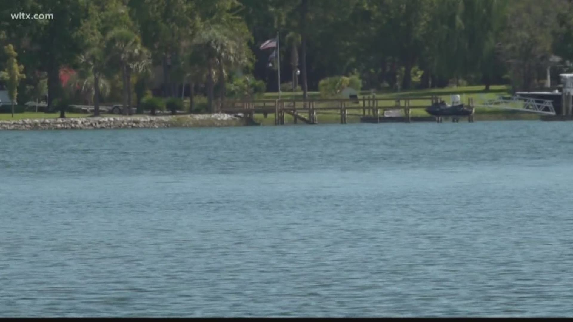 One man was killed and his wife lost their leg when a cigarette boat crashed into their pontoon boat.