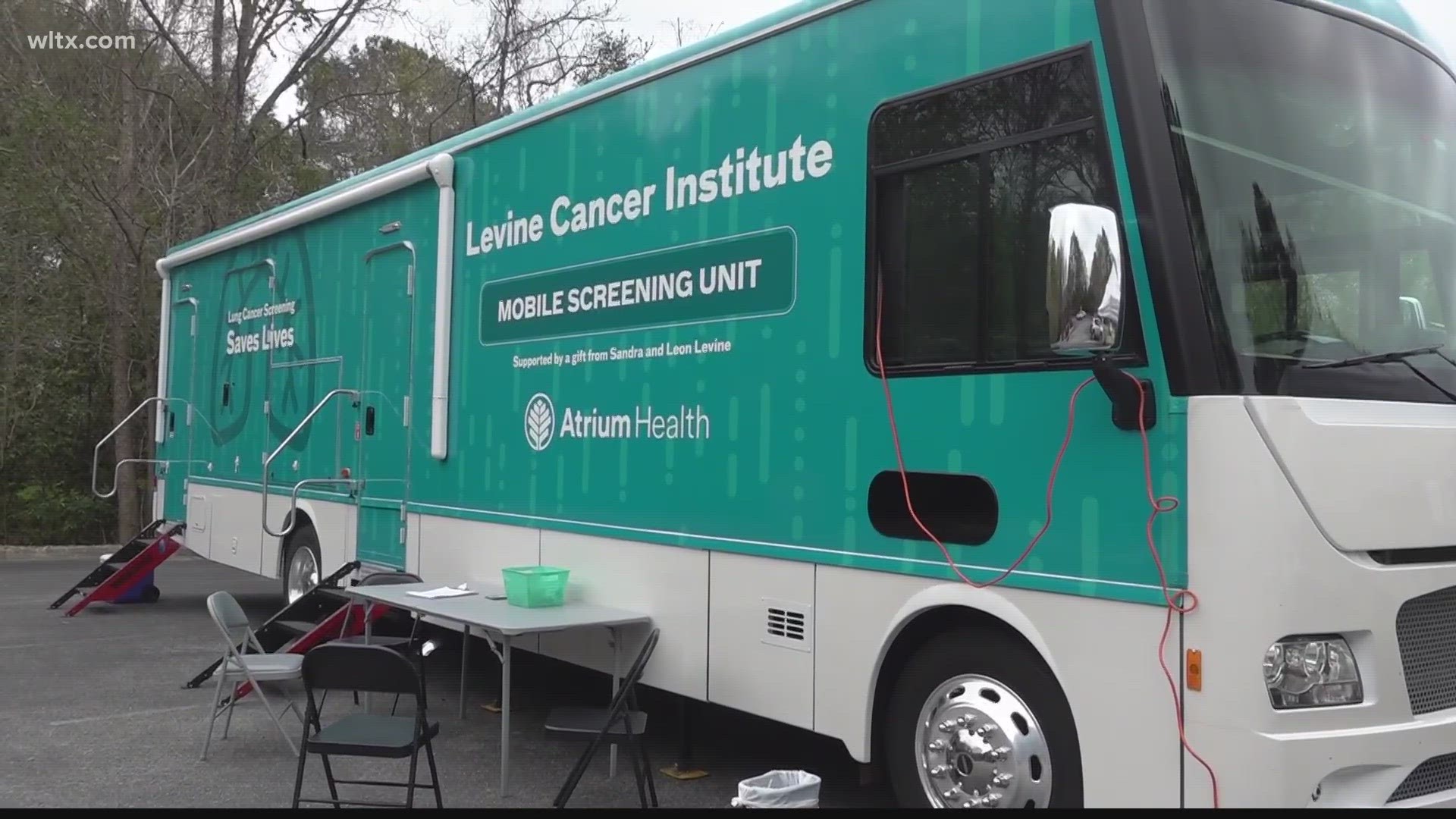 The mobile lung bus is helping to screen people for the deadly disease.