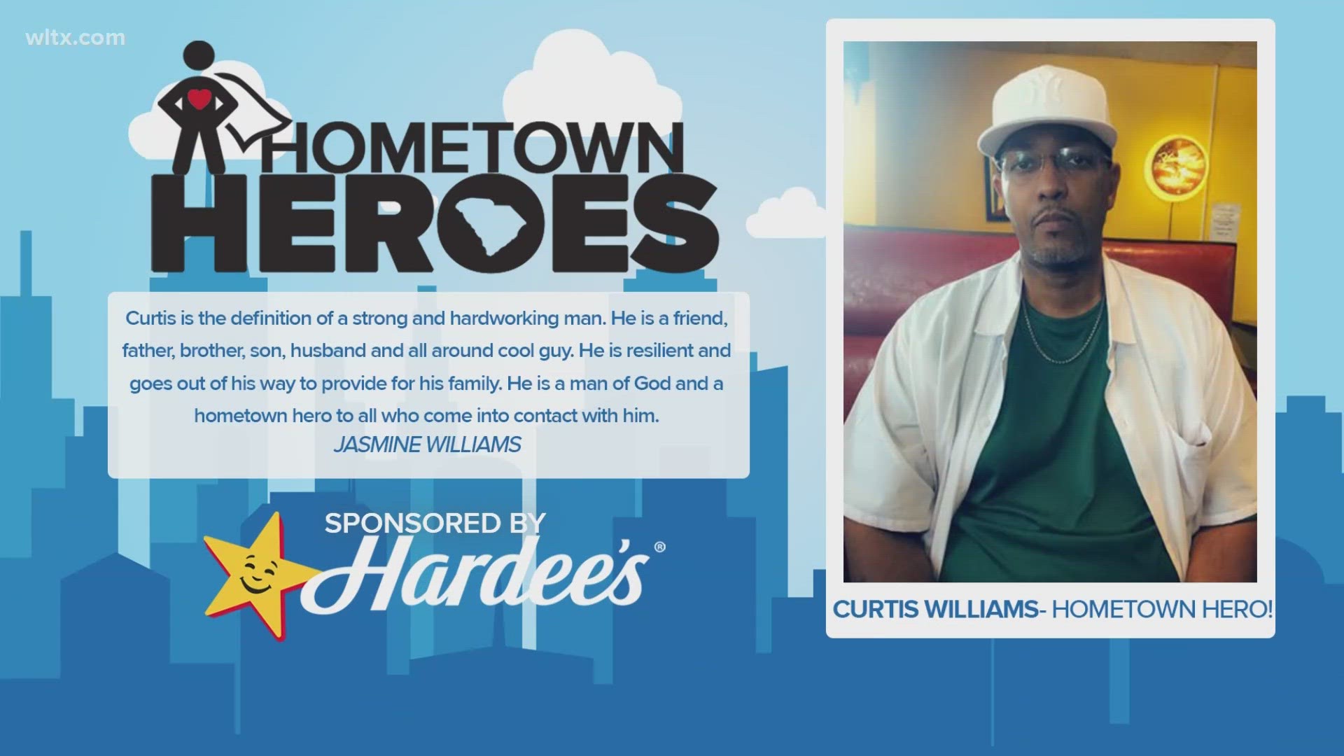 Curtis is known for being stong, hardworking and going above and beyond for his family.