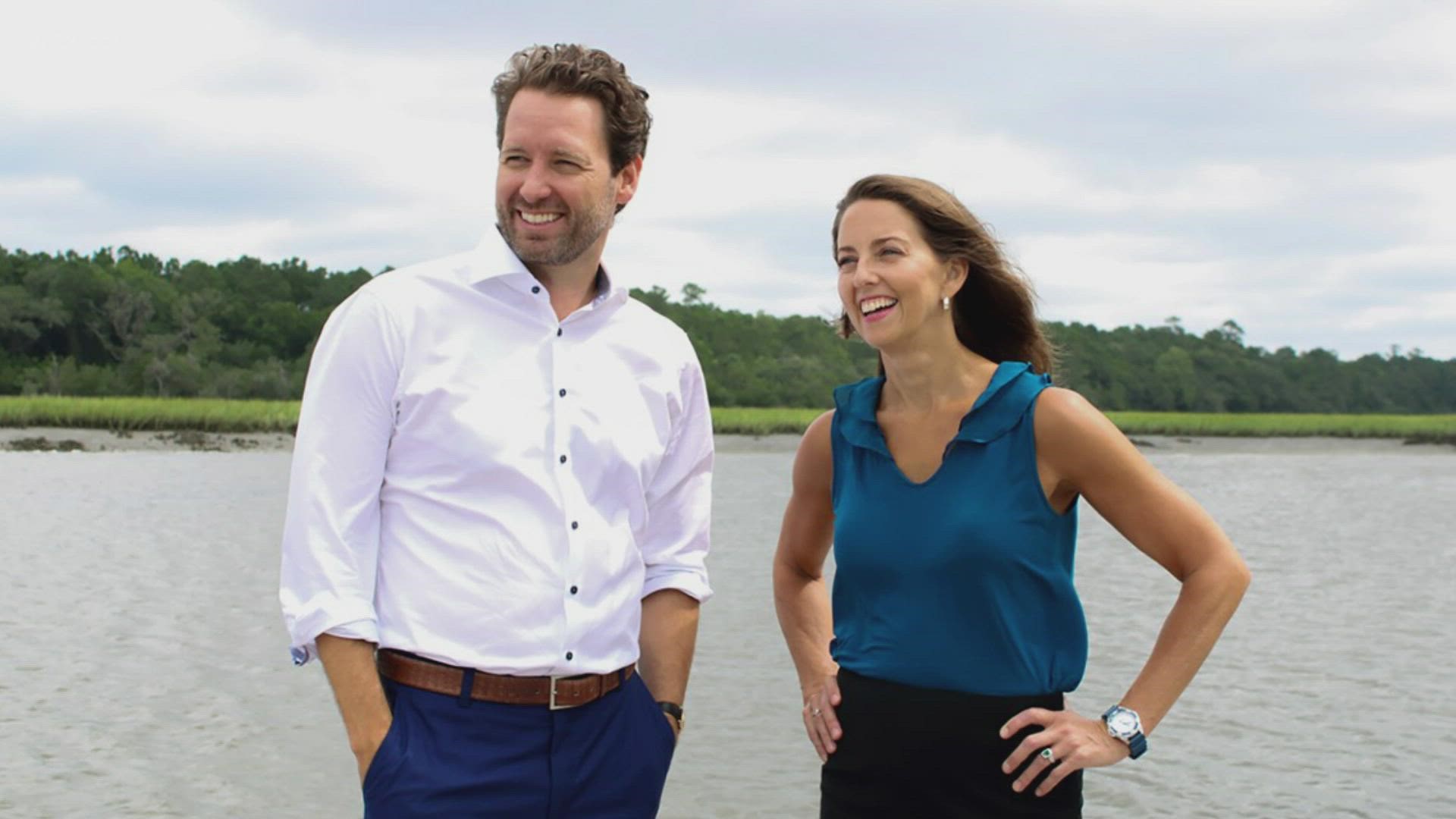 Joe Cunningham has chosen Tally Parham Casey, a civil litigator who flew fighter jets during three combat tours over Iraq, as his running mate.