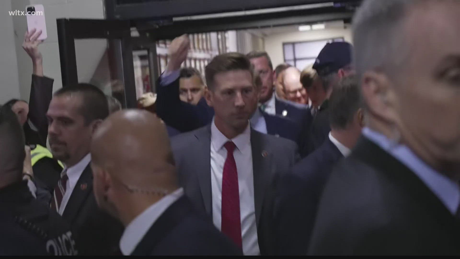 Former President Donald Trump Arrives In South Carolina For Football Game 5336