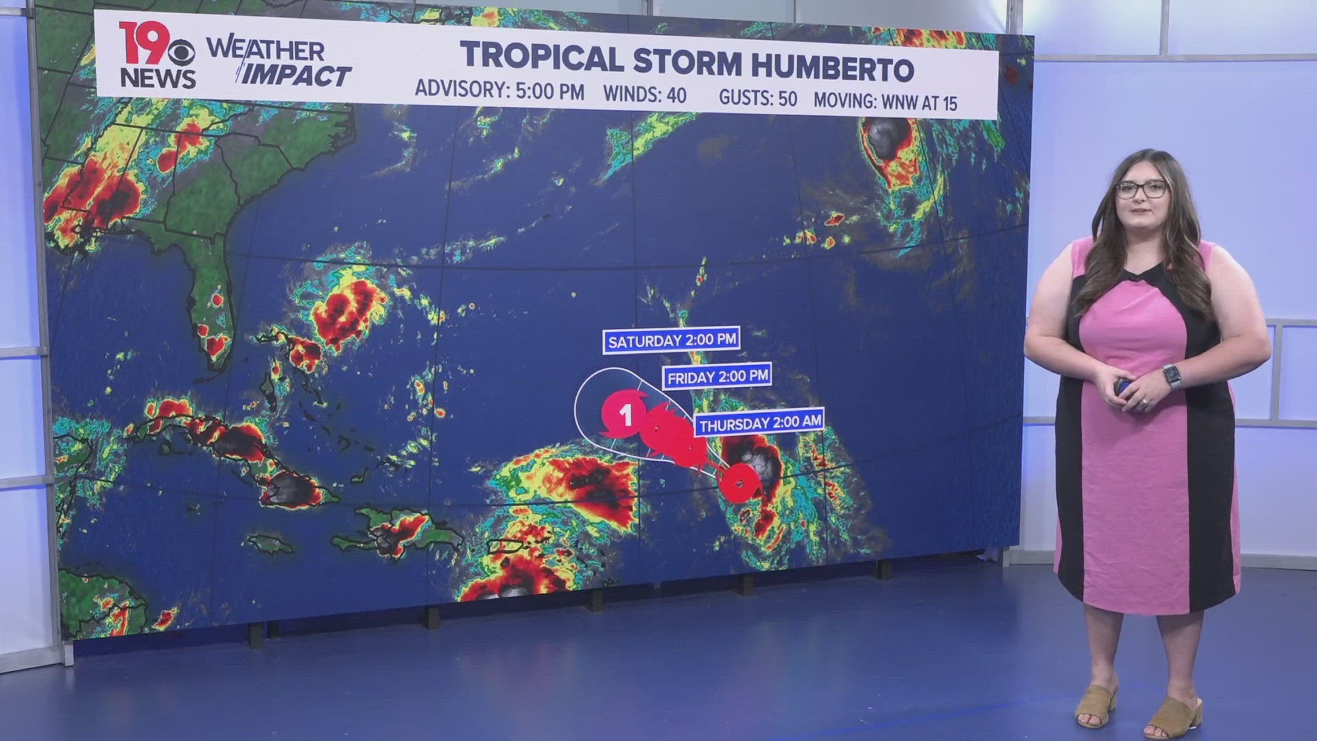 Tropical Storm Humberto forms in the Atlantic | wltx.com