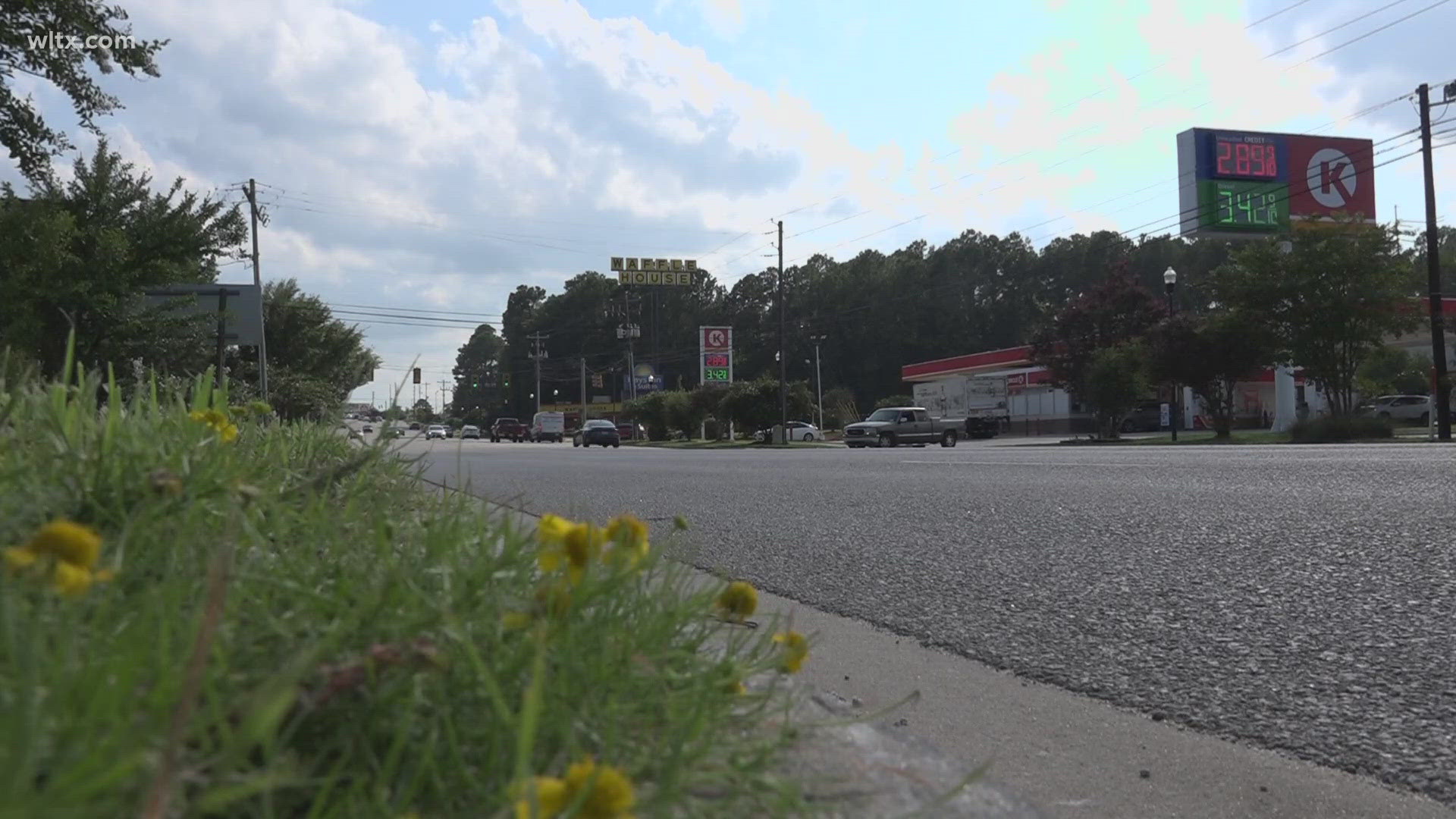 The road to the Columbia Metropolitan Airport is getting a new look.