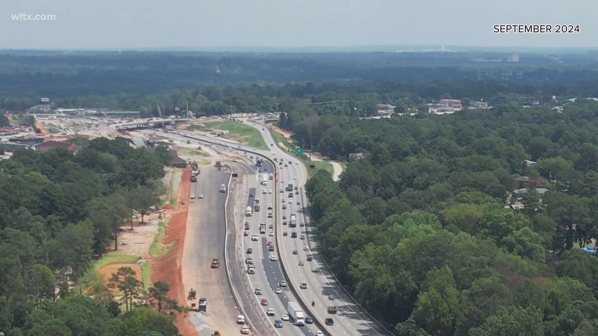 The $2B Carolina Crossroads project is set to reconfigure the interstate coridor known as "malfunction junction".  The project has caused lane closures, congestion.