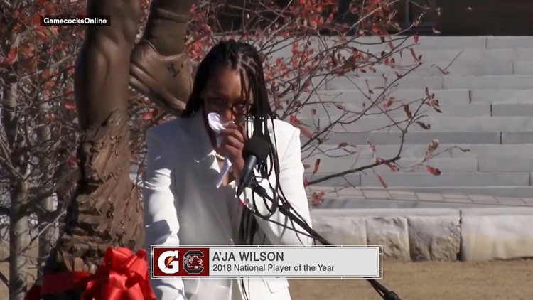 A'ja Wilson says grandmother wasn't allowed to even walk on USC campus