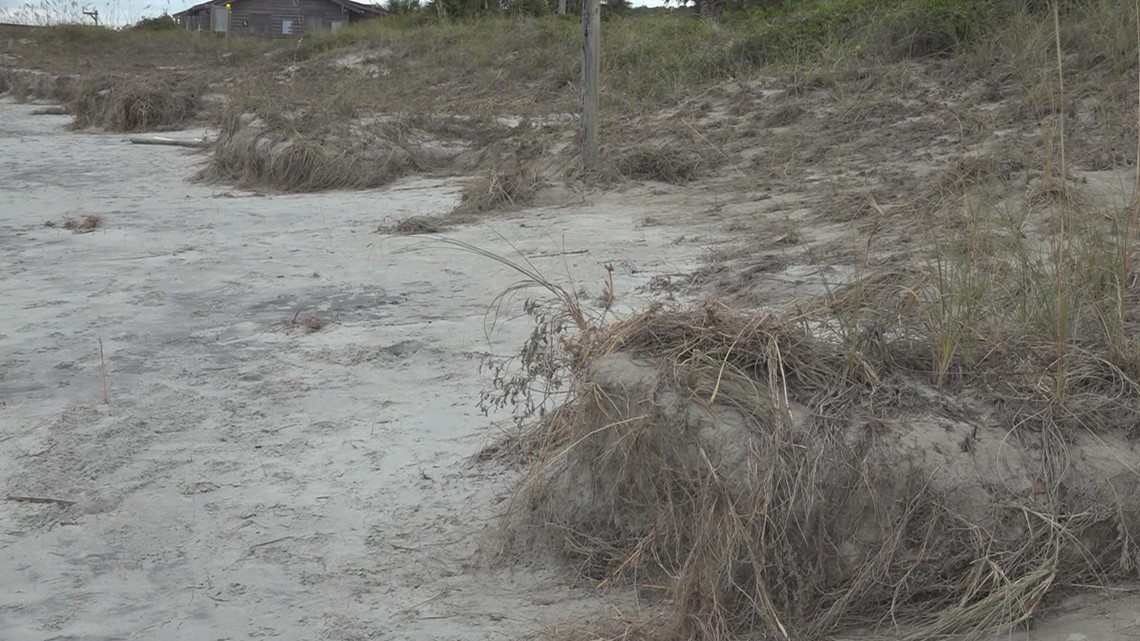 Hurricane Ian's impact on the South Carolina coastal environment
