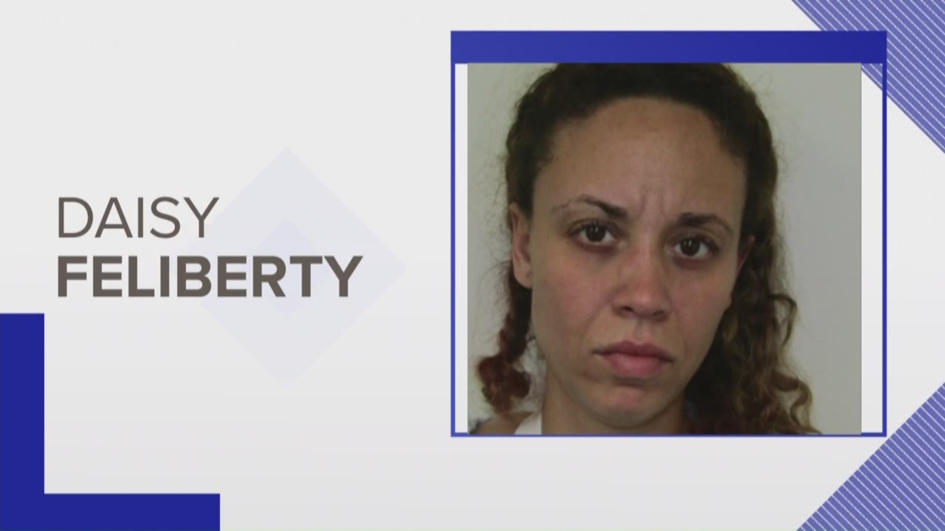 Second suspect, Daisy Feliberty, 35 was booked at Richland County jail after release from hospital after being shot by police