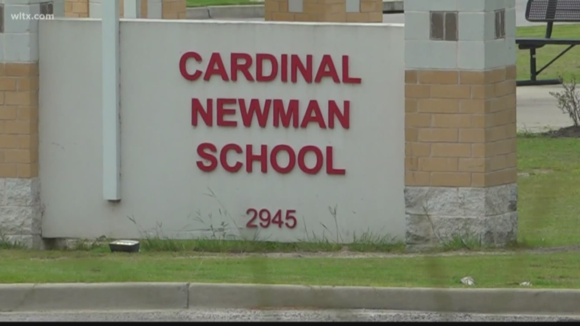 Parents say they met with the principal of Cardinal Newman School to talk about their concerns and how the school handled a student who made threats against the school.