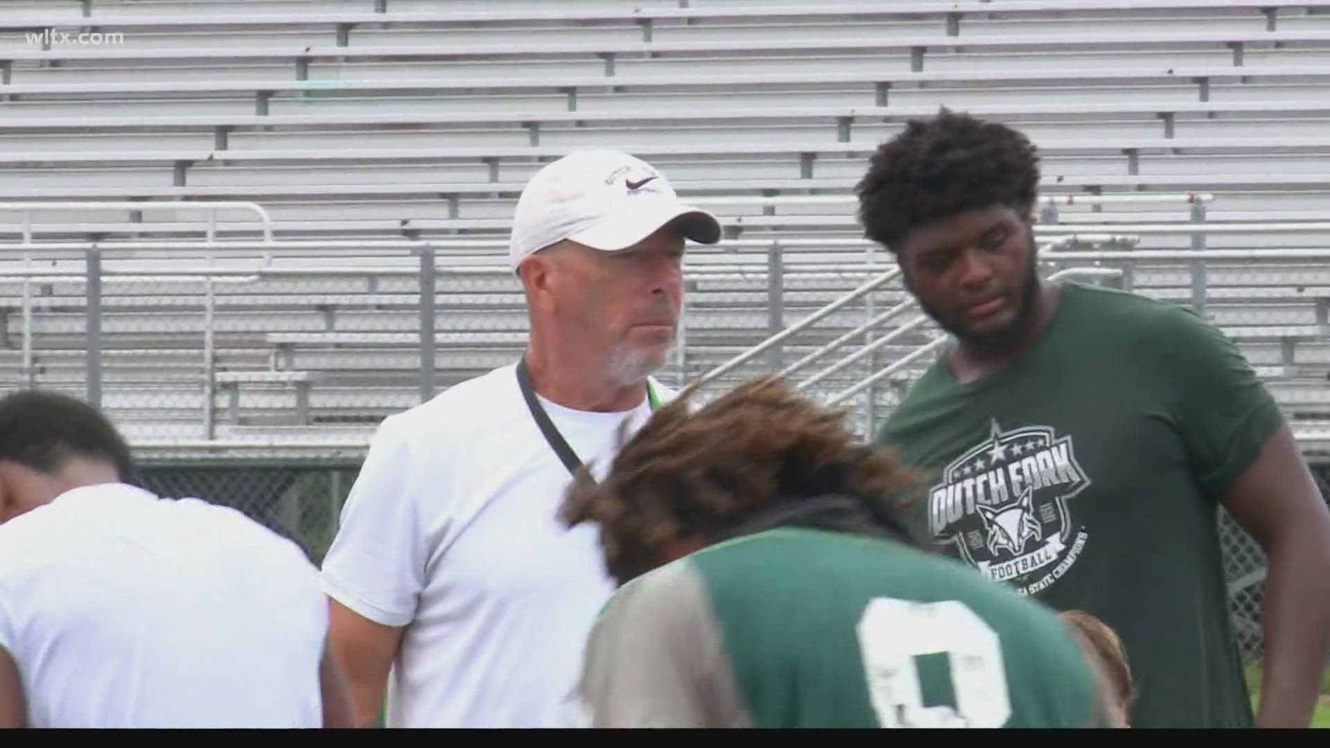 On the first day of preseason practice for the teams under the SCHSL umbrella, Dutch Fork is looking to stay on top of the Class 5A mountain.