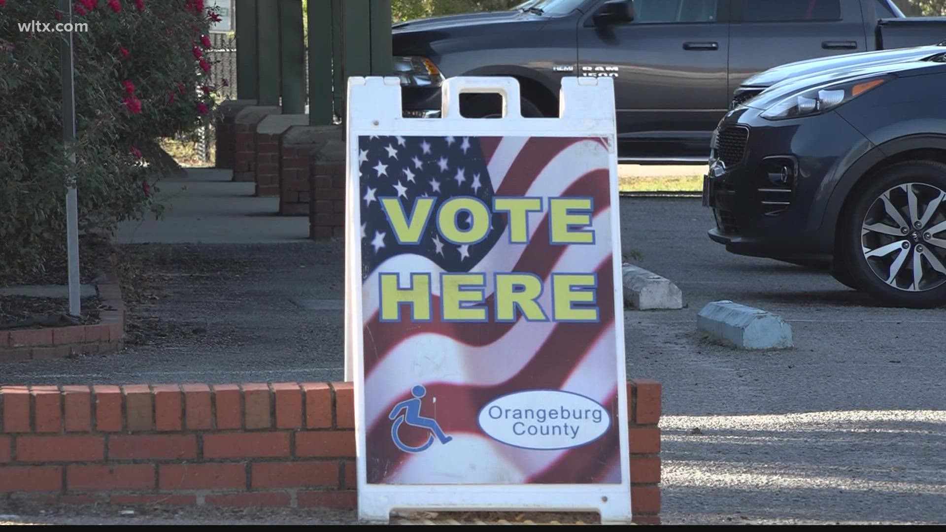 Orangeburg county is holding 14 elections, residents will decide on several council and mayor seats.