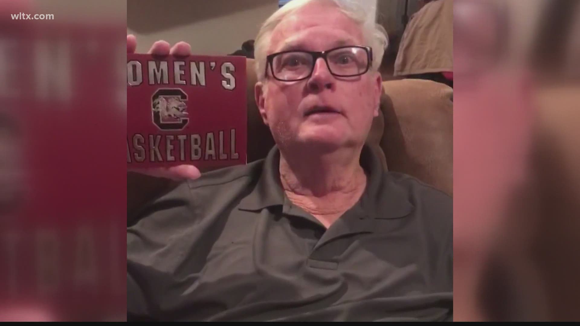 Clyde Lipsey was an avid Lady Gamecock basketball fan before he passed away earlier this year.